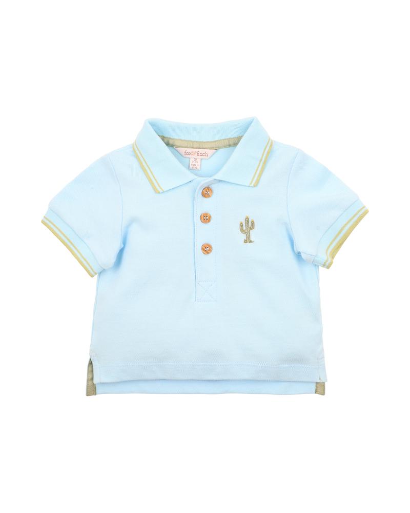 EMBROIDERED TOP ATTICUS POLO Minihaha – KANGAROO