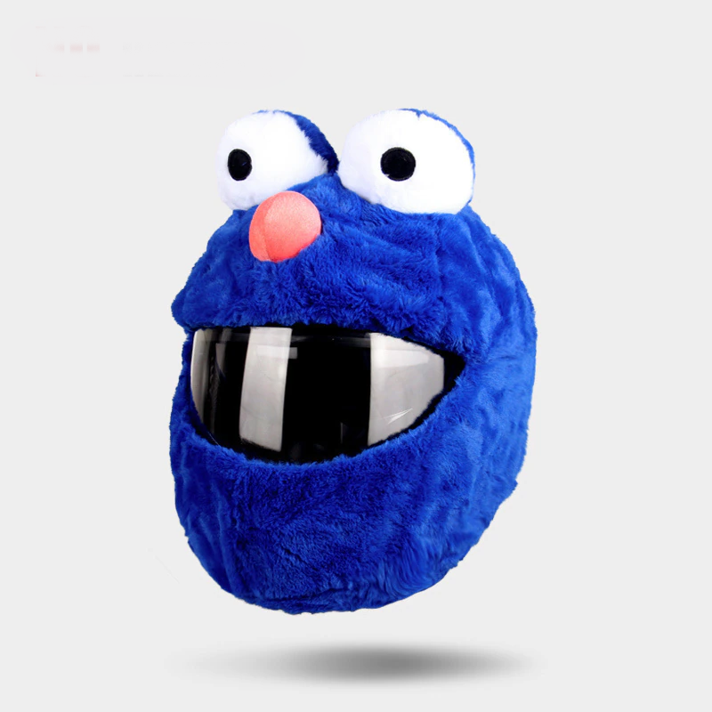 cookie monster helmet covers