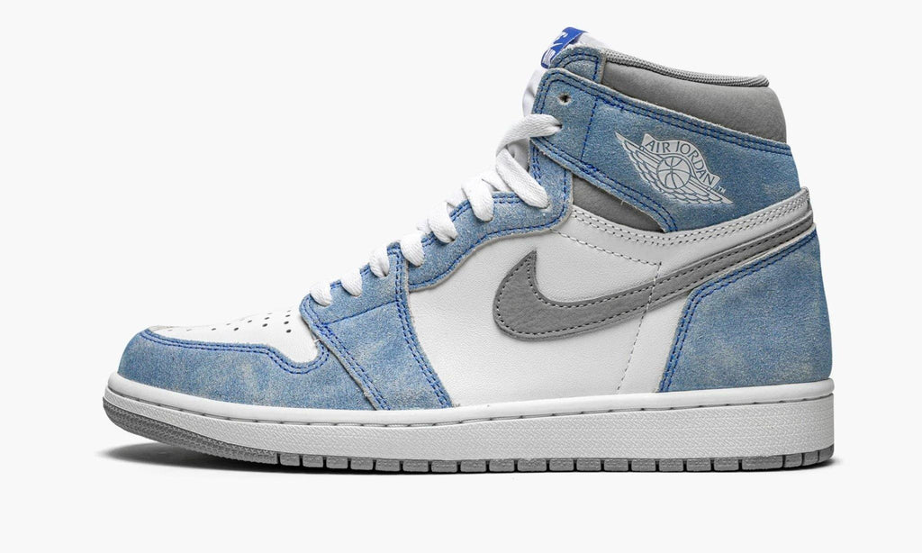 blue and silver jordan 1s