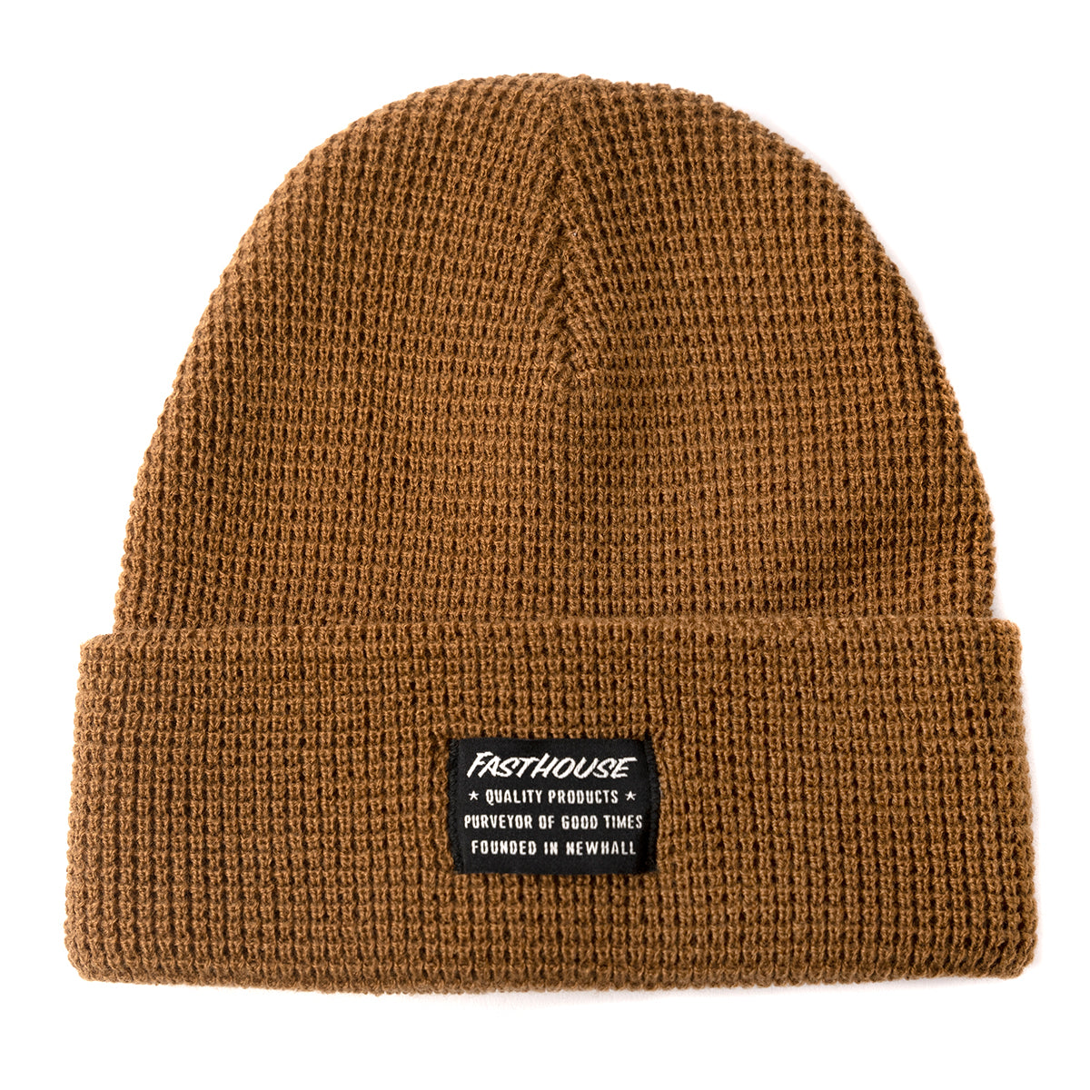 Fasthouse Waffle Beanie Camel OS