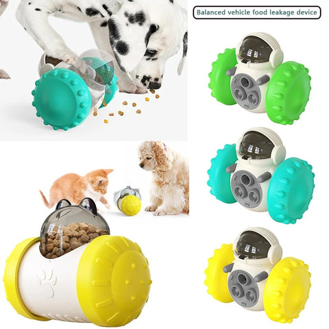 ANYPET Dog Planet Interactive Toy Puzzle IQ Treat Ball, Food