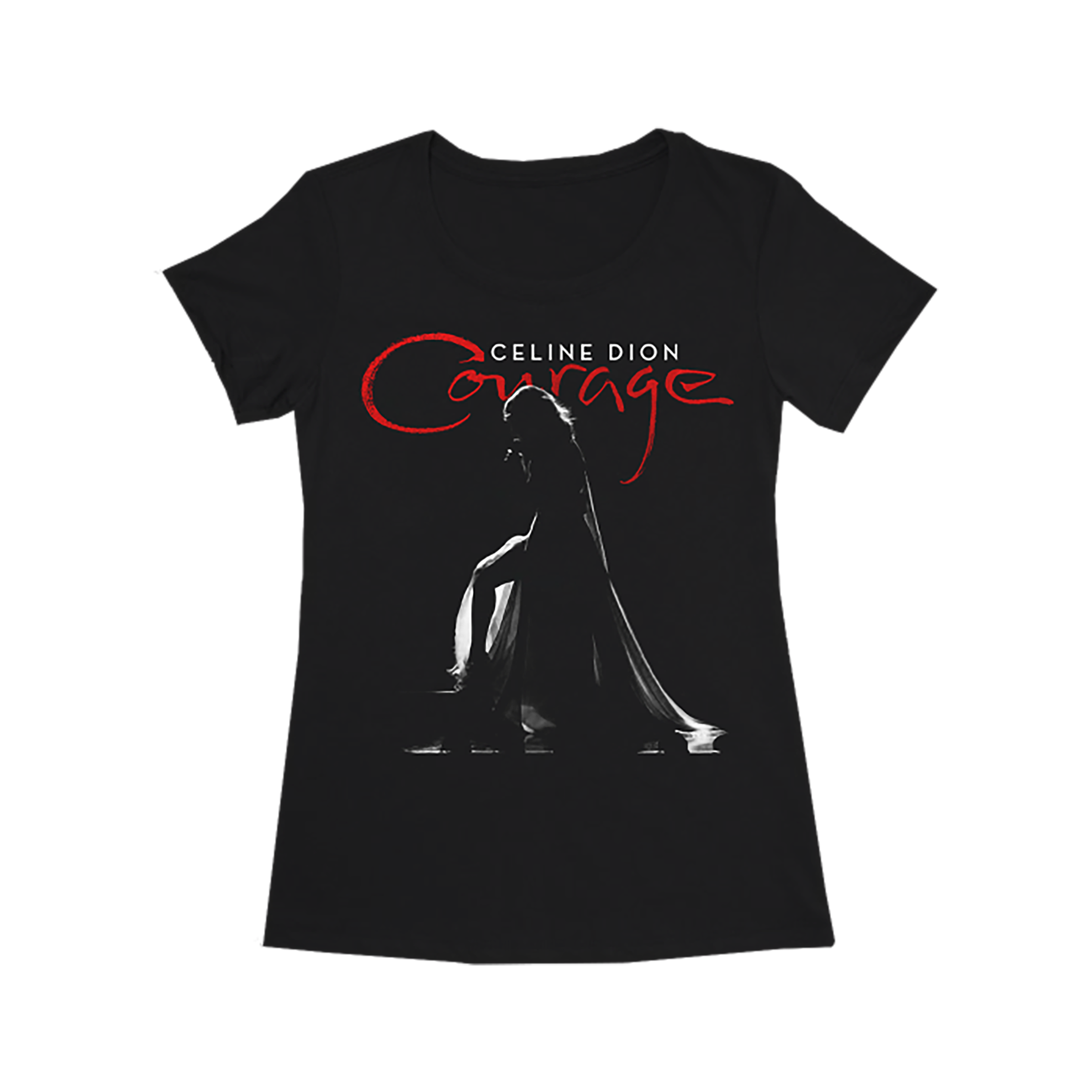 Courage Ladies Fit T-Shirt - Celine Dion Boutique product image