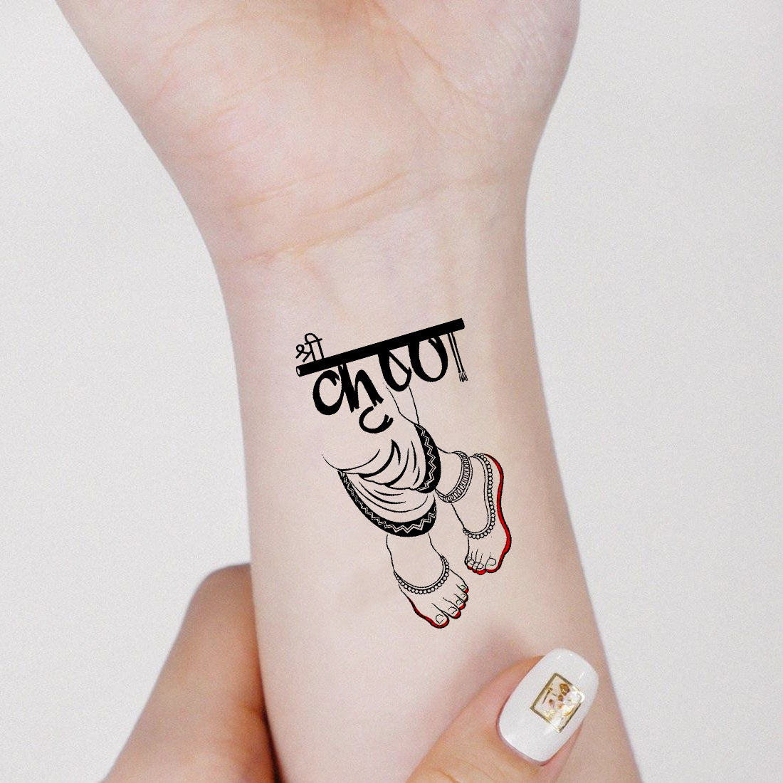 Discover 137+ sudarshan chakra tattoo latest