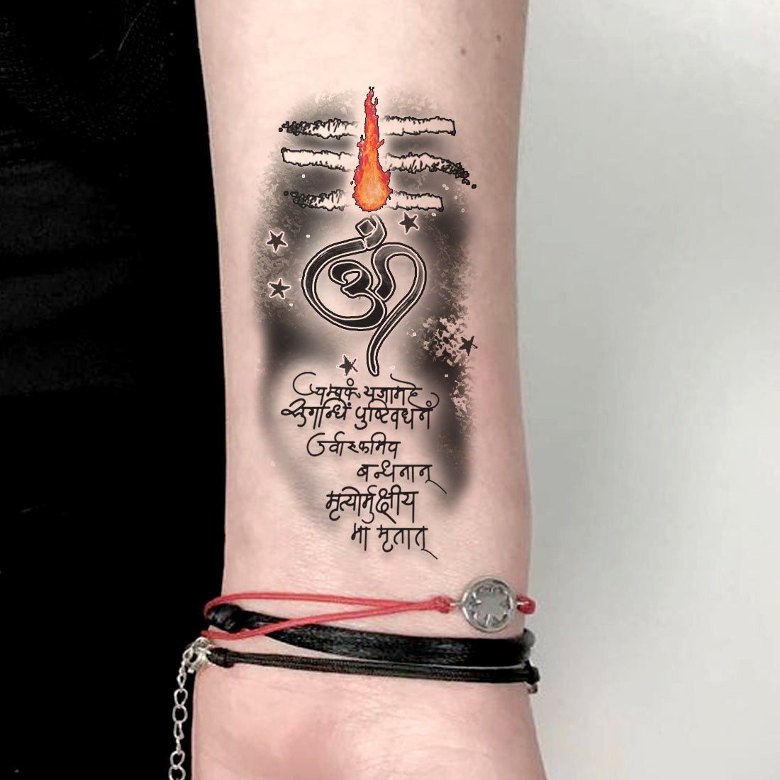 Mahadev Tattoo with trishul Mahadeva tattoo designs mahadev letter tattoo  mahadev Trishultattoo prince tattoo studio Raipur Chhattisgarh ... |  Instagram