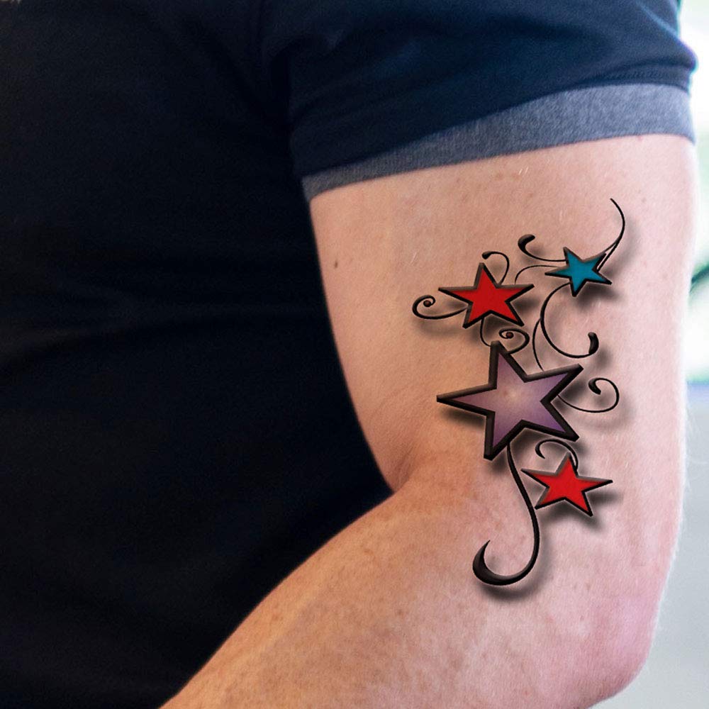 3rd tattoo | Star tattoo designs, Girly tattoos, Star tattoos