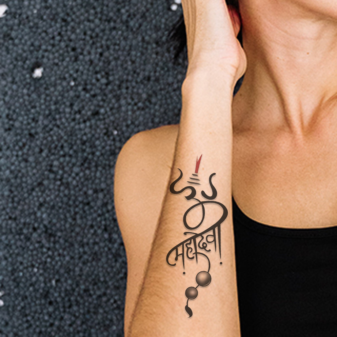 Buy Om Ganesha with Mahakal tattoo Temporary waterproof tattoos For Men  Women Online @ ₹199 from ShopClues
