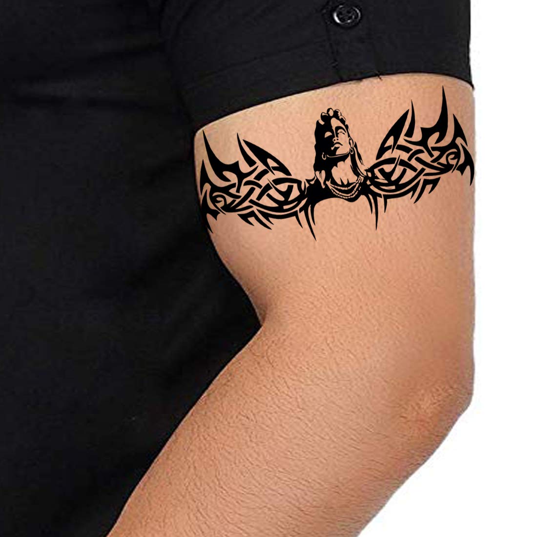 Tattoo uploaded by Vipul Chaudhary  Mahadev band tattoo Mahadev band  tattoo design Mahadev tattoo Shiva tattoo Bholenath tattoo  Tattoodo