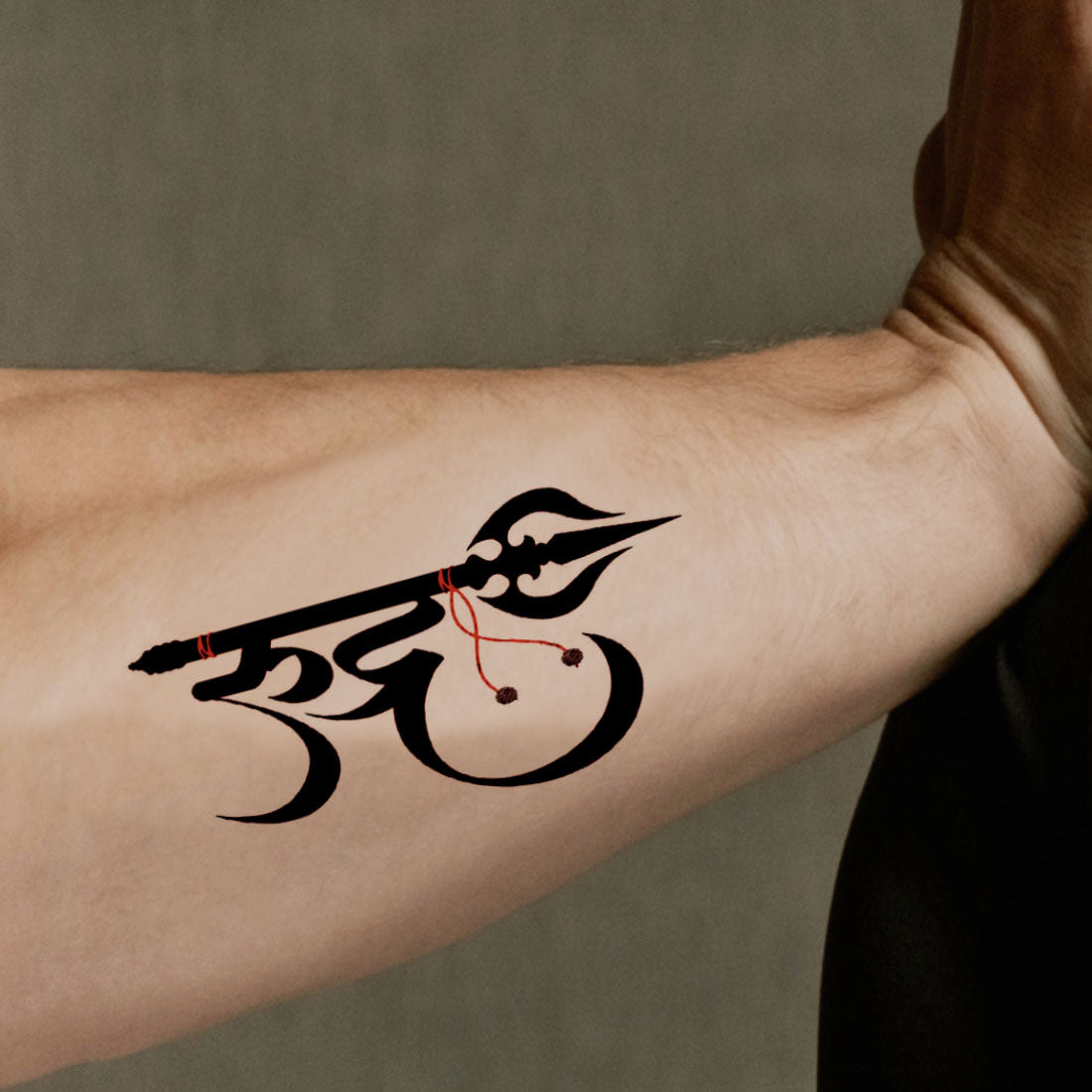 Tattoo uploaded by Vipul Chaudhary • Trishul tattoo |trishul tattoo design  |Mahadev Trishul tattoo |Trishul tattoo with om • Tattoodo
