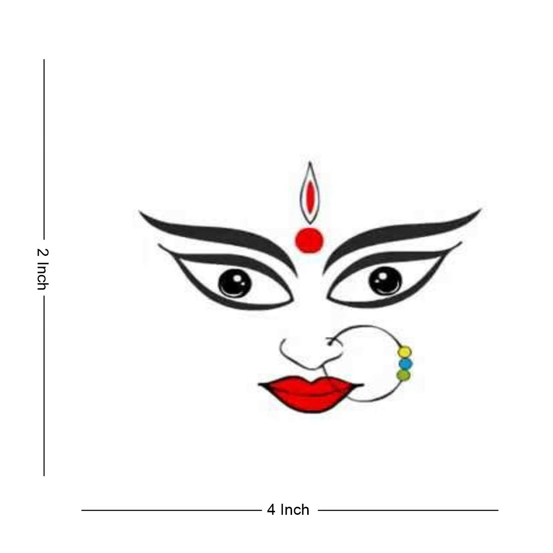 Men Durga Tattoo 2500