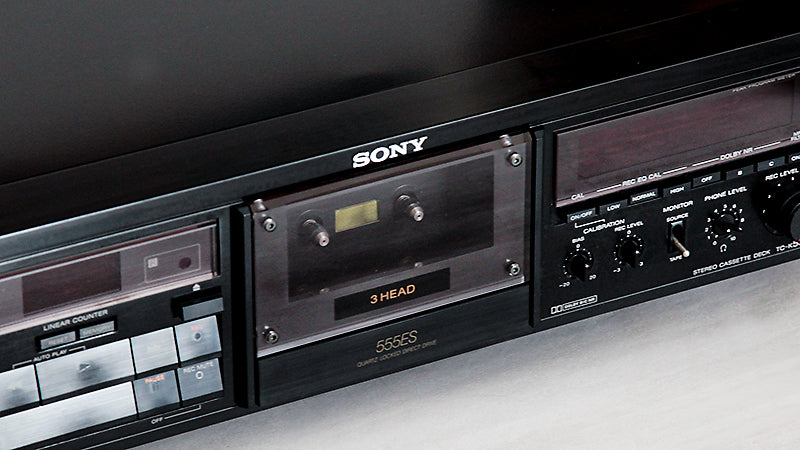 SONY TC-K555ESX Stereo Cassette deck – ExAUDIO
