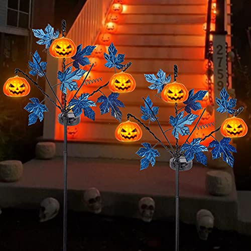 solar halloween pathway lights