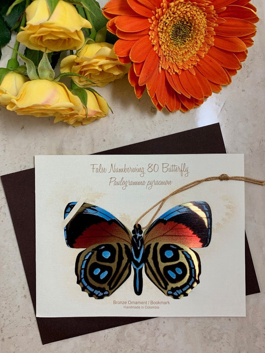 Monarch Butterfly Ornament Notecard Gift – Tulia's Artisan Gallery