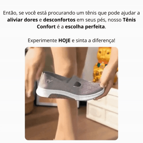 Tênis Feminino Ortopédico - FitComfort