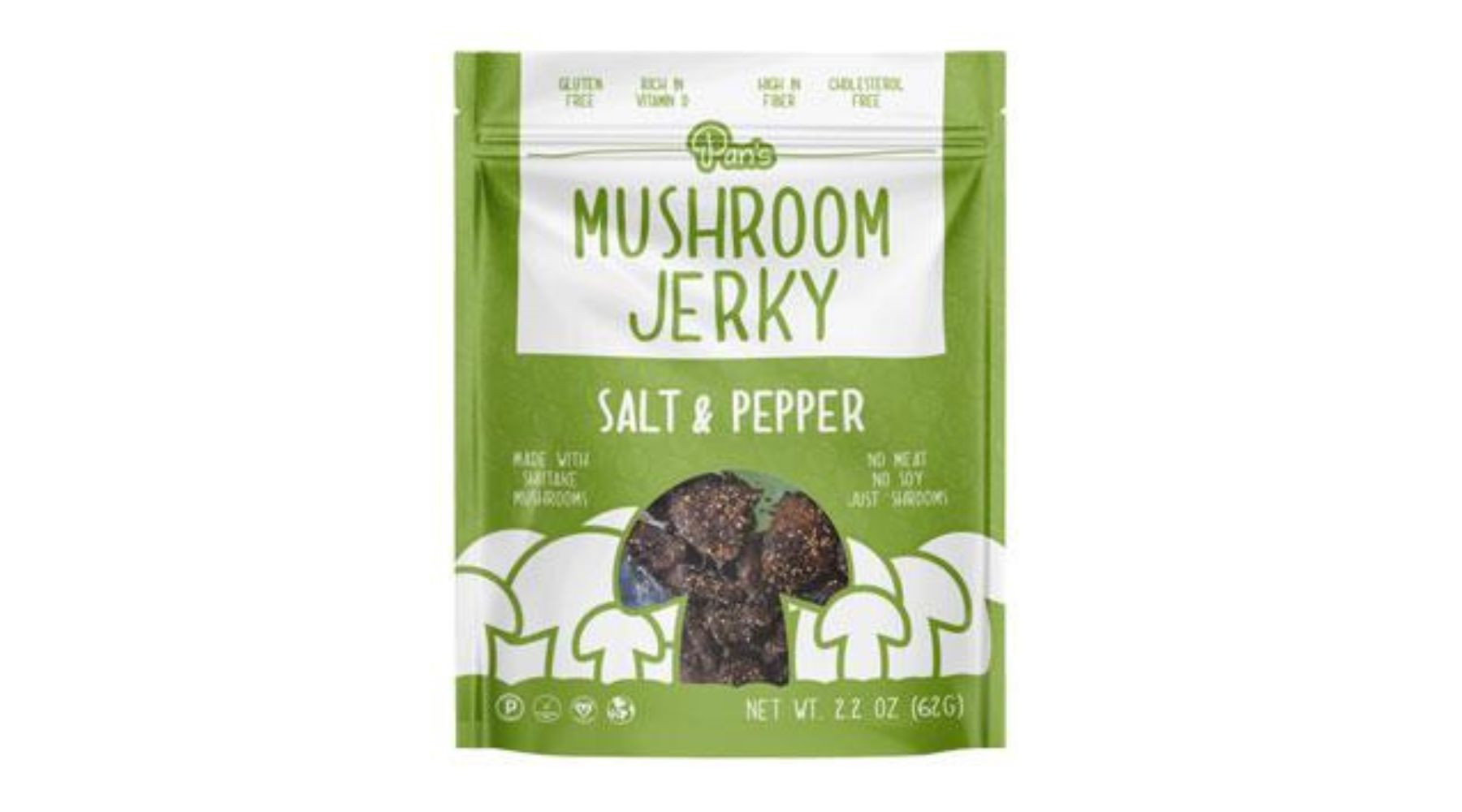 Pan's Mushroom Jerky - Salt & Pepper