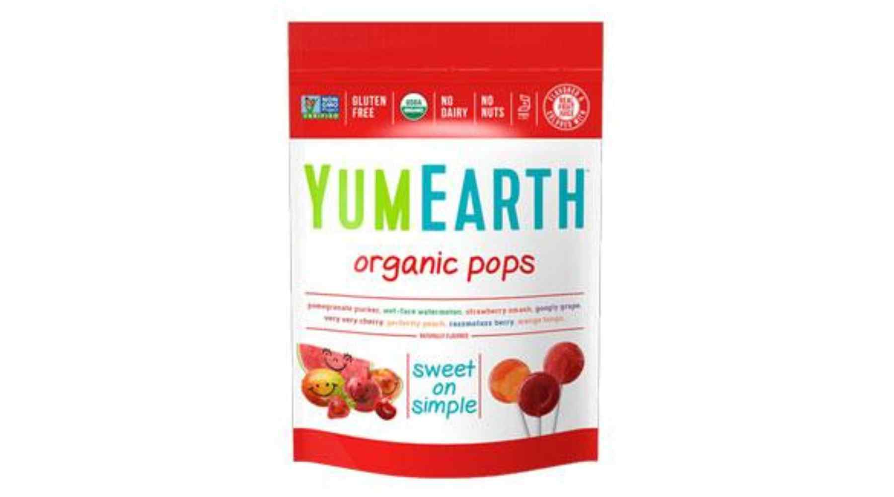 Yum Earth Organic Lollipops