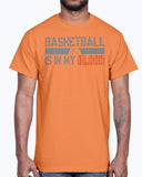 Basketball is in my Blood - Sports - Cotton Tee - PlayMaker Life