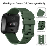 Strap for Fitbit Versa 2 Band Silicone Sport Replacement Wristbelt Watchband for Fitbit Versa Lite Bracelet Smartwatch Accessory - PlayMaker Network