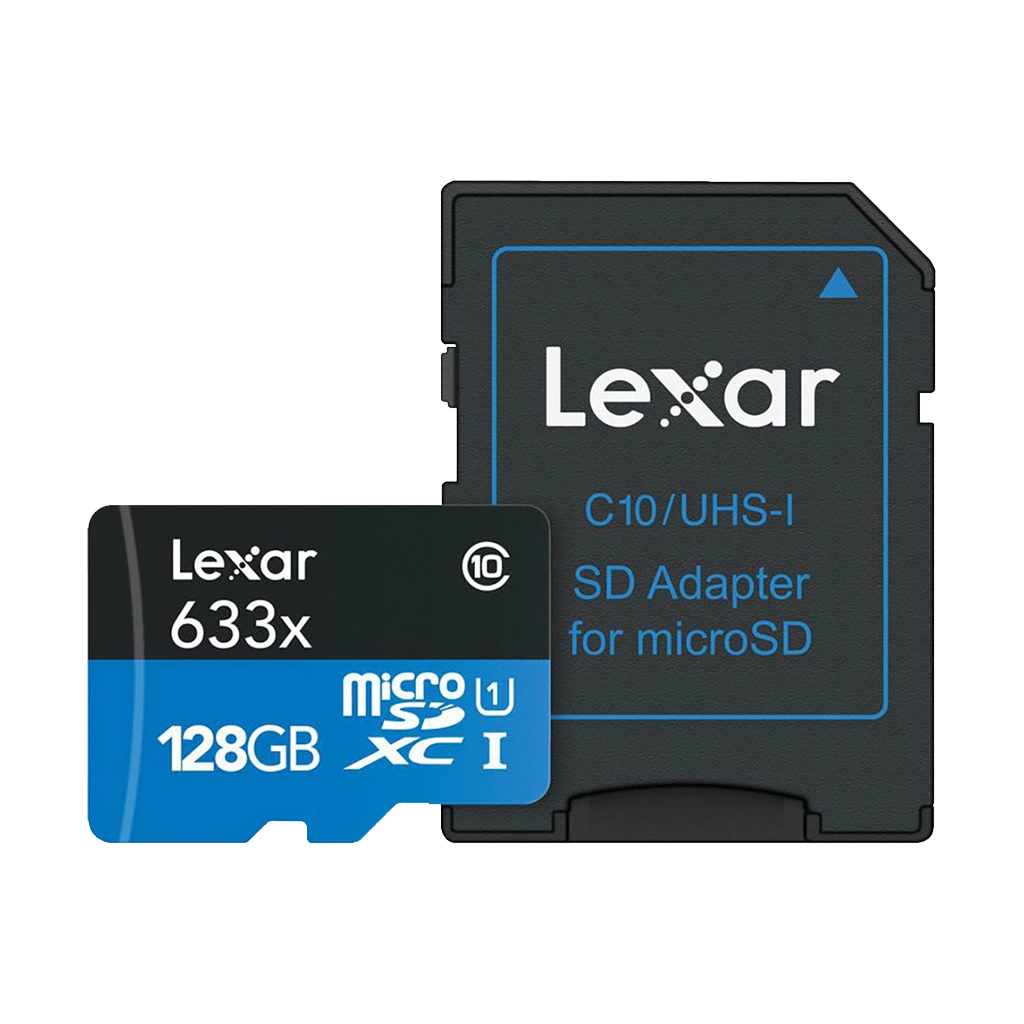 Lexar 64GB Micro SD Card 2 Pack, microSDXC UHS-I Flash Memory Card