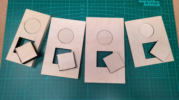 Wecreat laser cutting test