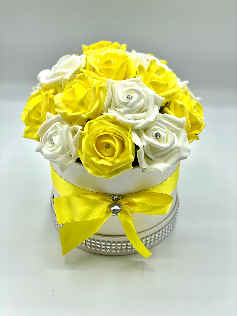 yellow rose hat