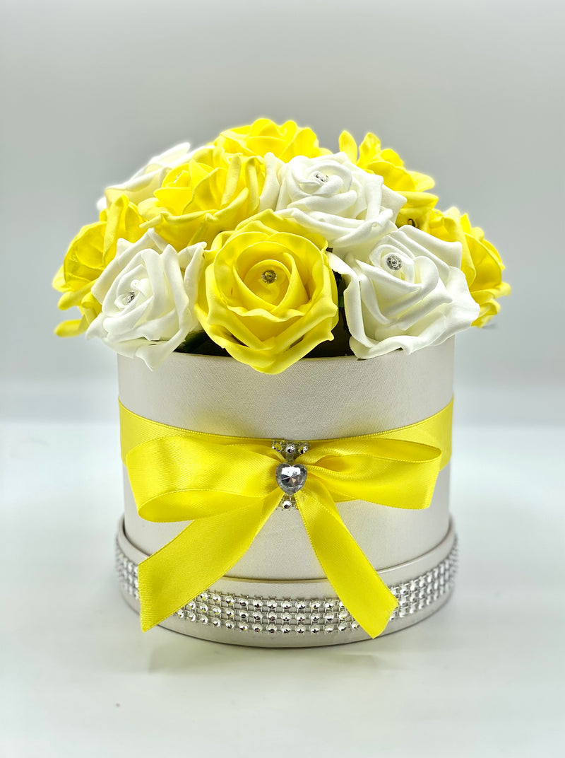 yellow rose hat