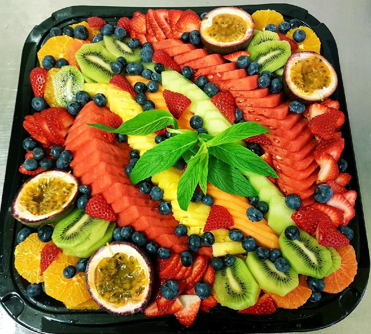 fancy fruit tray ideas