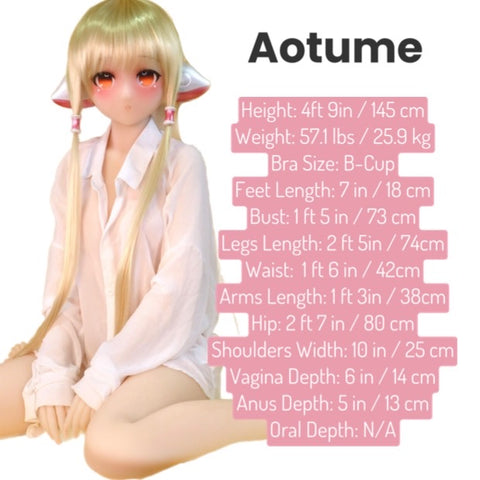 [AOTUME Doll] 145cm / Bcup - Anime Sex Doll