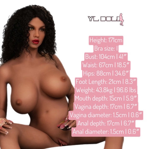 Huge Tits Sex Doll - (YL 171cm / I cup) Rania