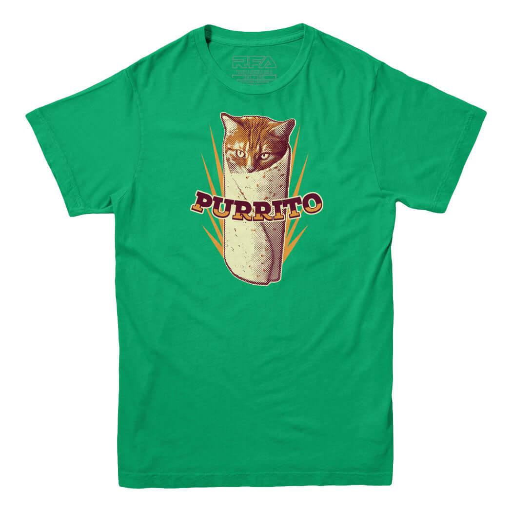 cat burrito shirt