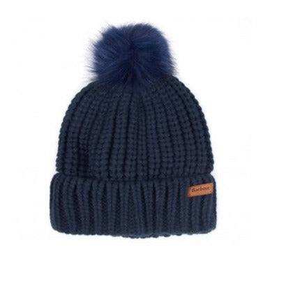 barbour saltburn beanie navy