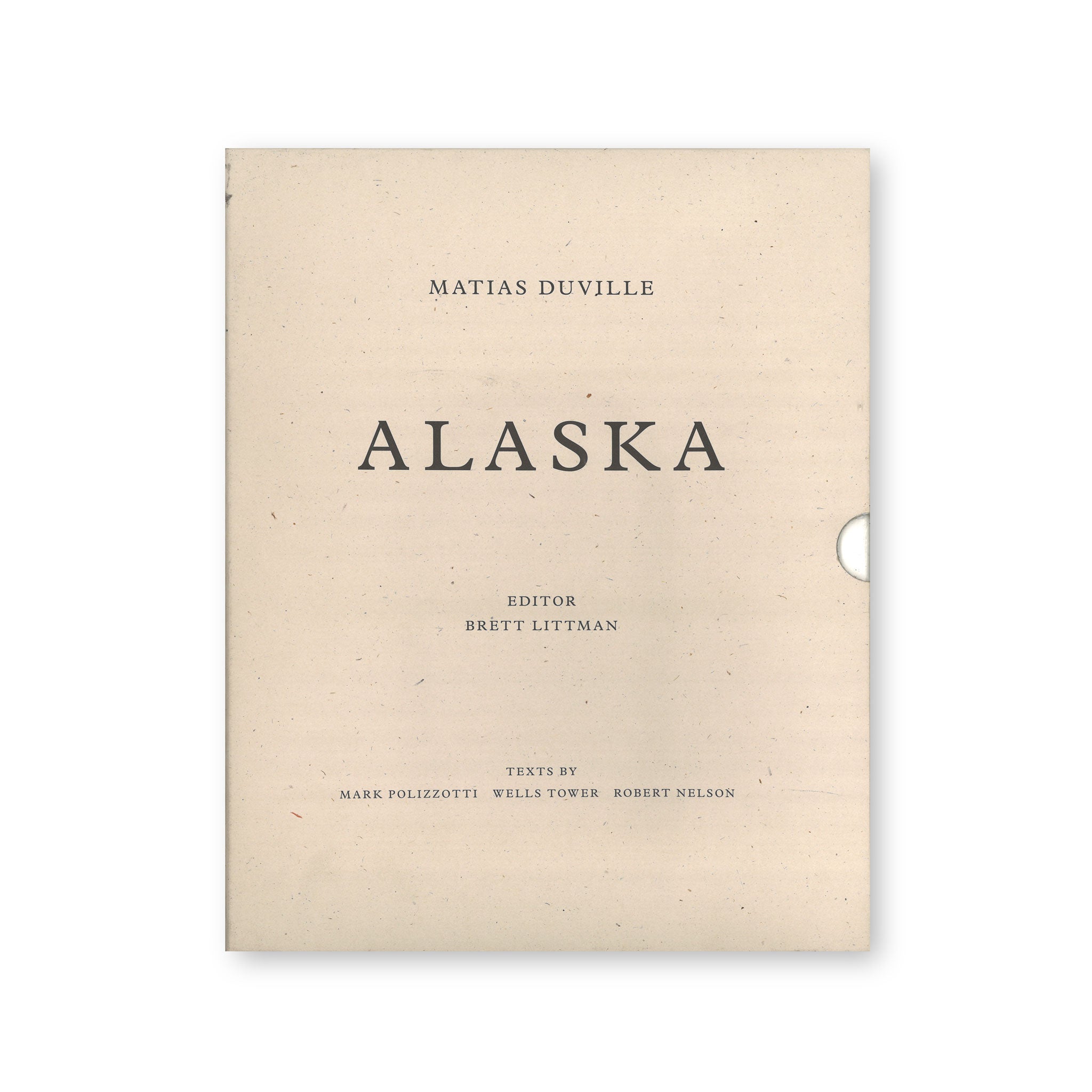 Cover for "Matias Duville: Alaska"