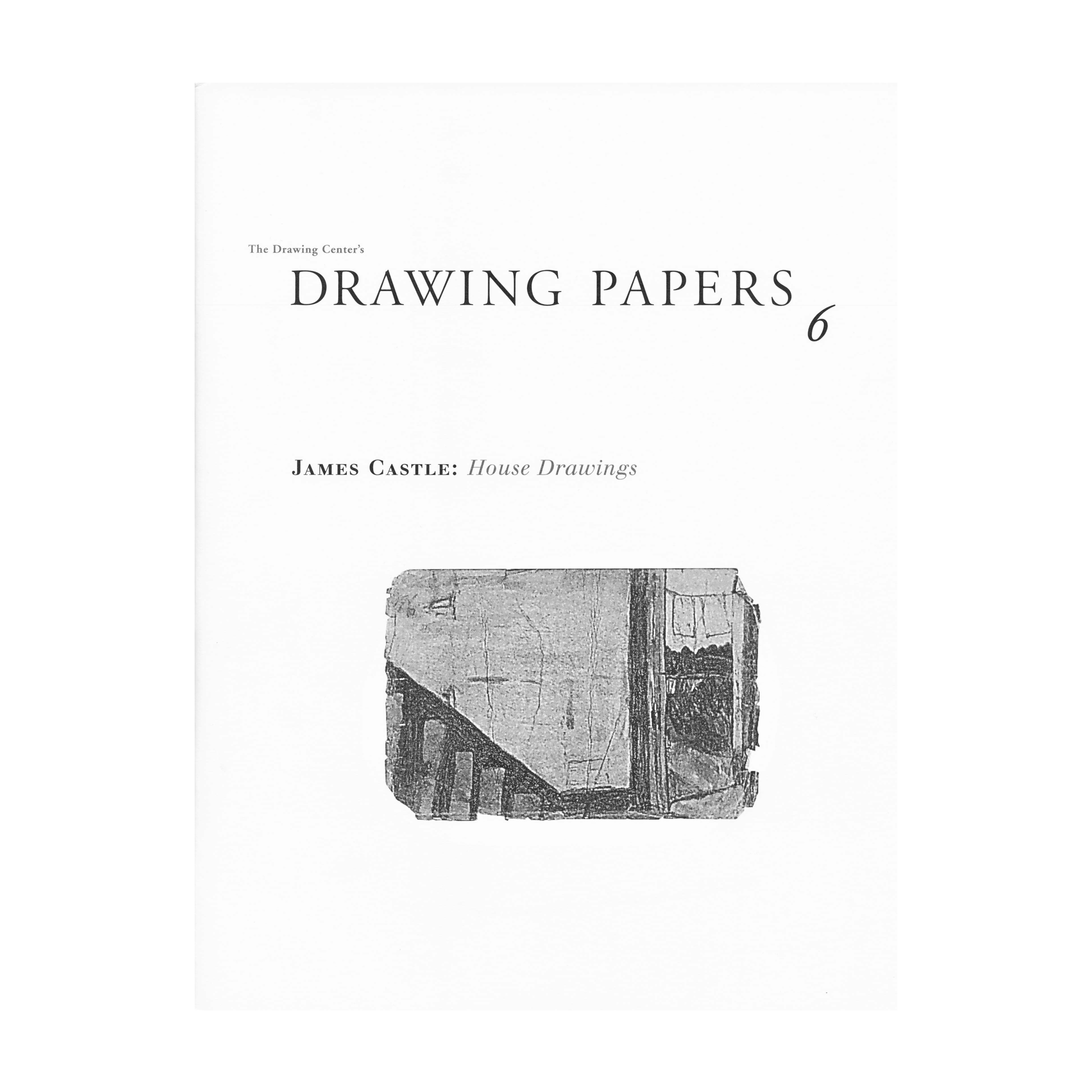 Front cover for "James Castle: House Drawings"