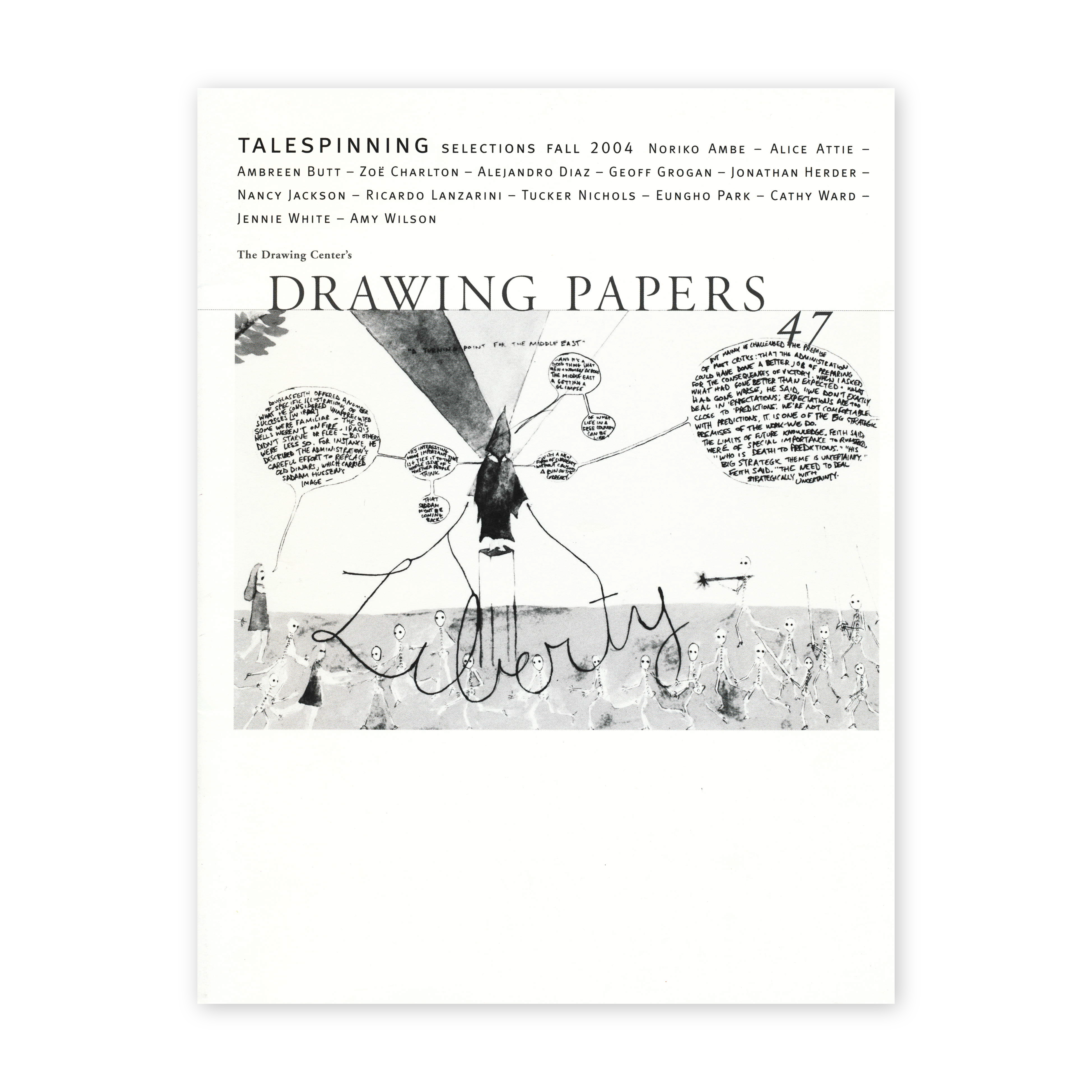 Front cover for "Talespinning: Selections Fall 2004"