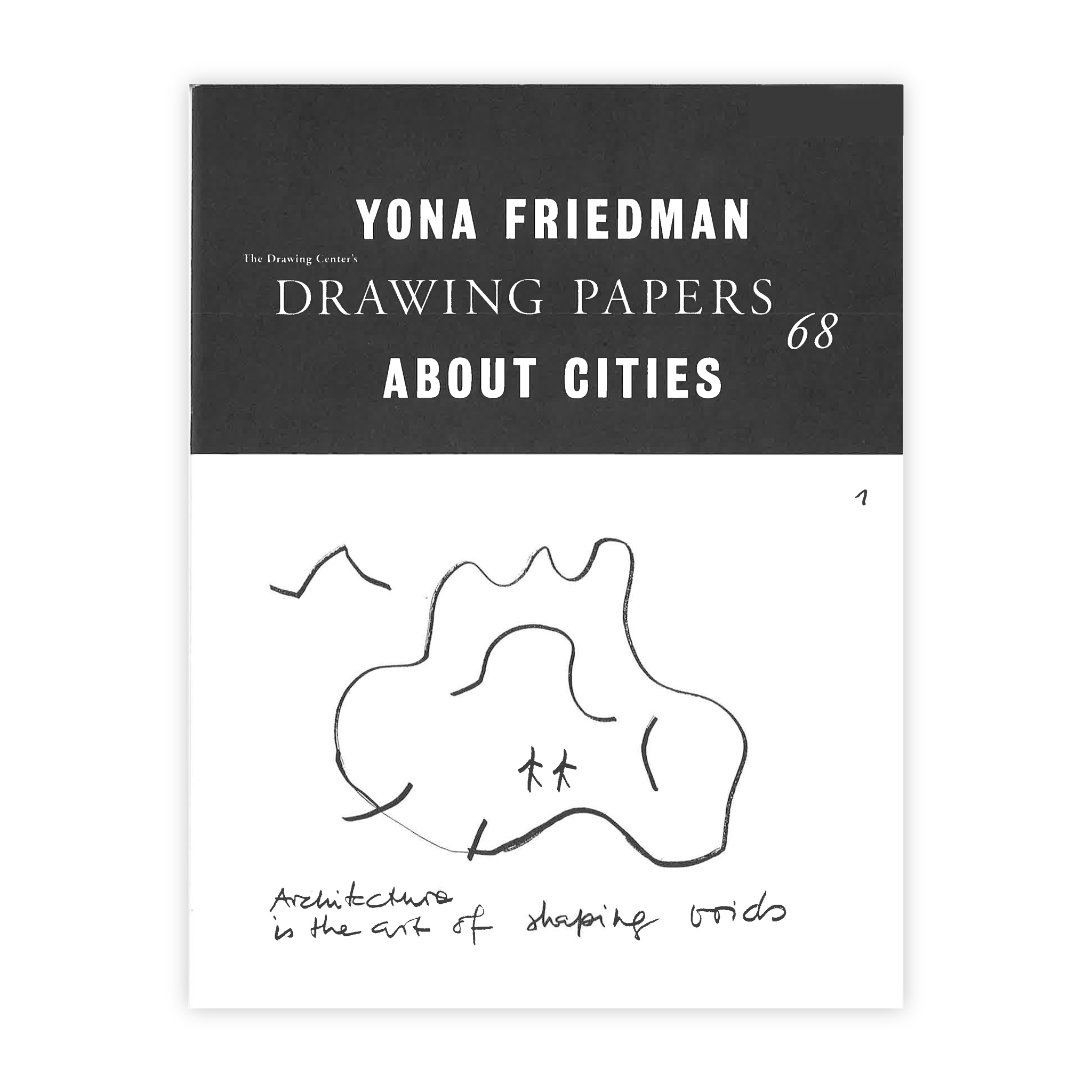 Front cover for "Yona Friedman: About Cities"