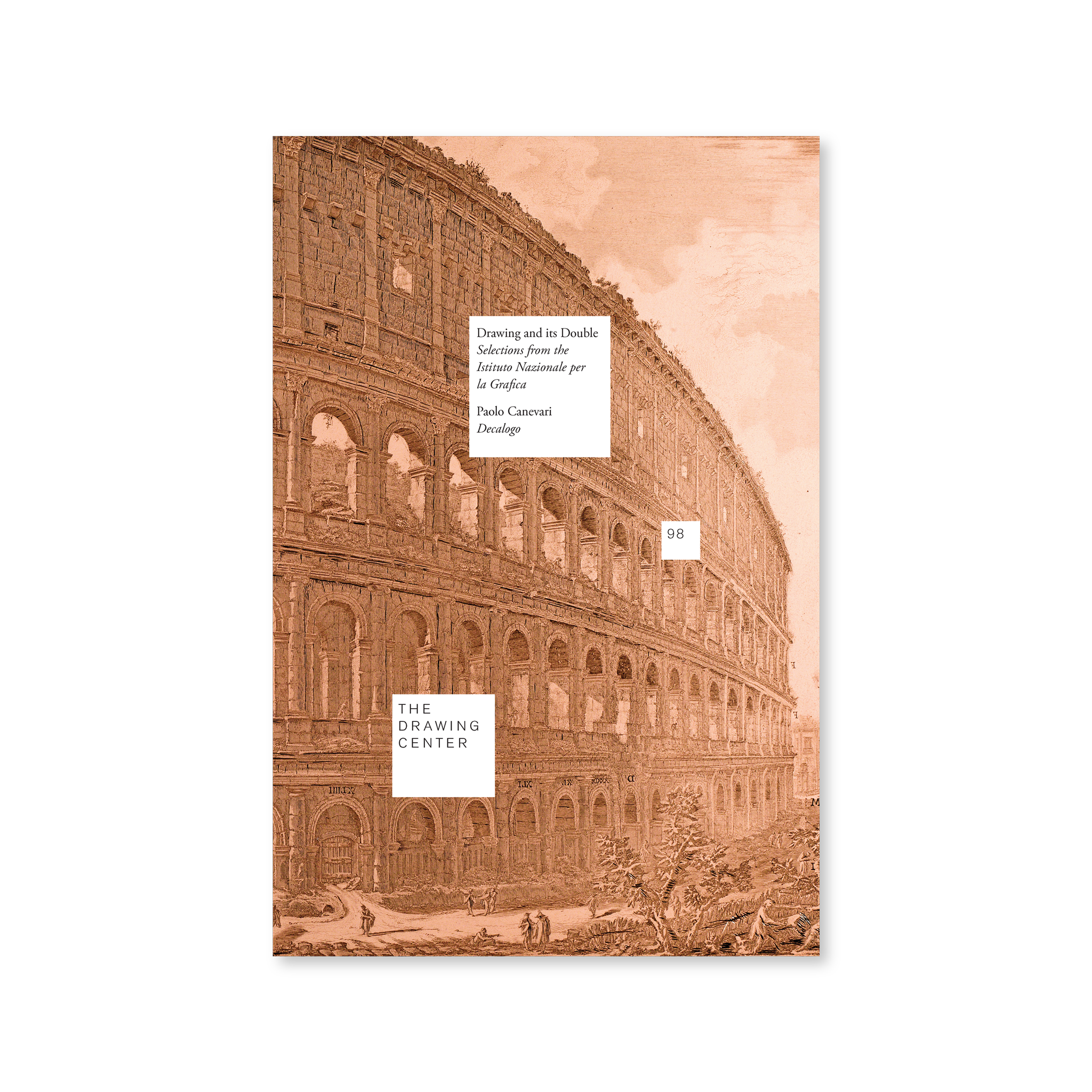 Front cover for "Drawing and Its Double: Selections from the Istituto Nazionale per la Grafica"