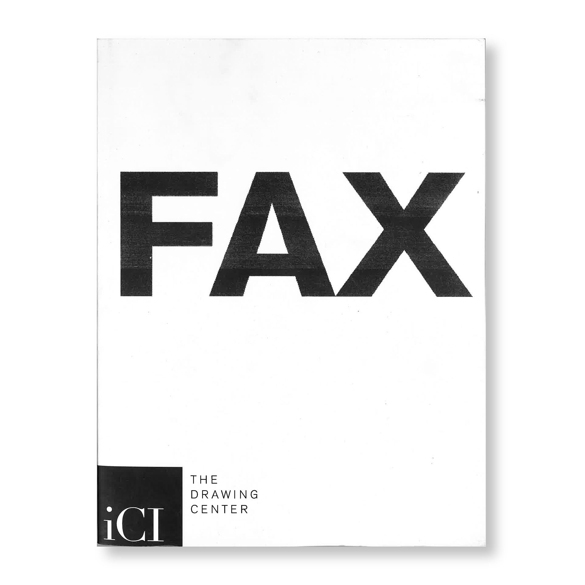 Cover of "FAX"