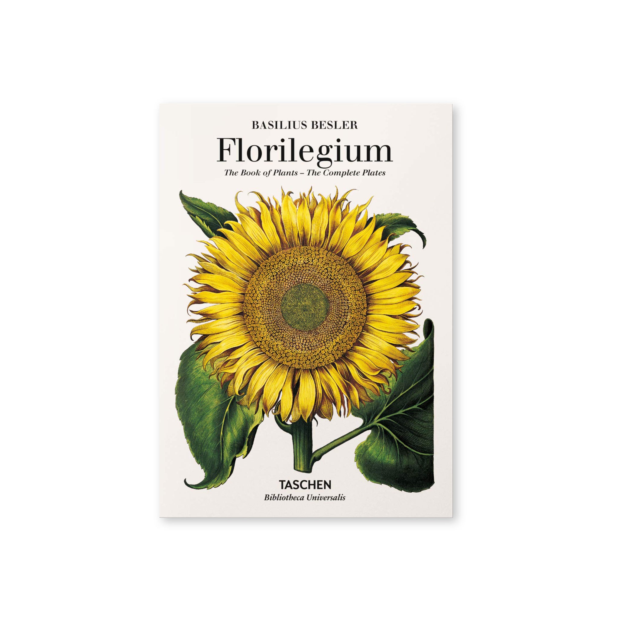 Book cover with scientific illustration of a sunflower.