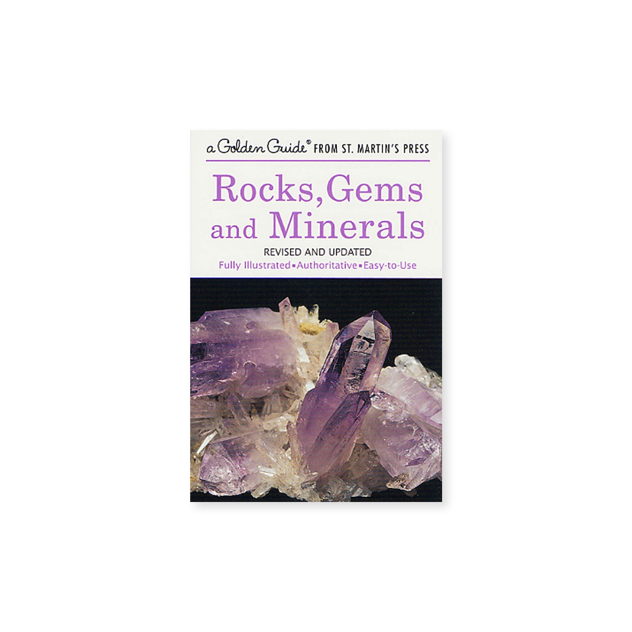 Front cover for "Rocks, Gems and Minerals"