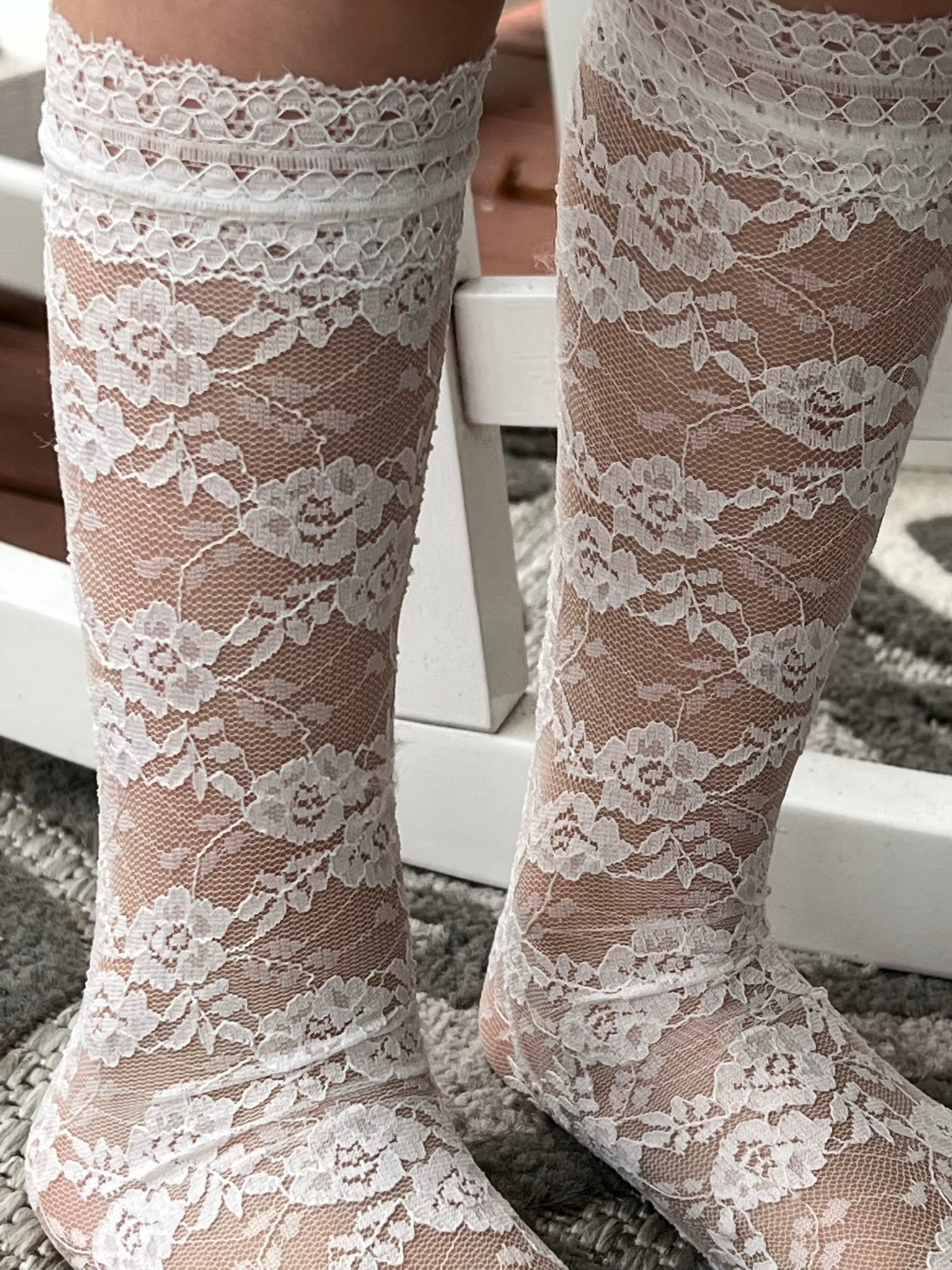 childrens lace socks