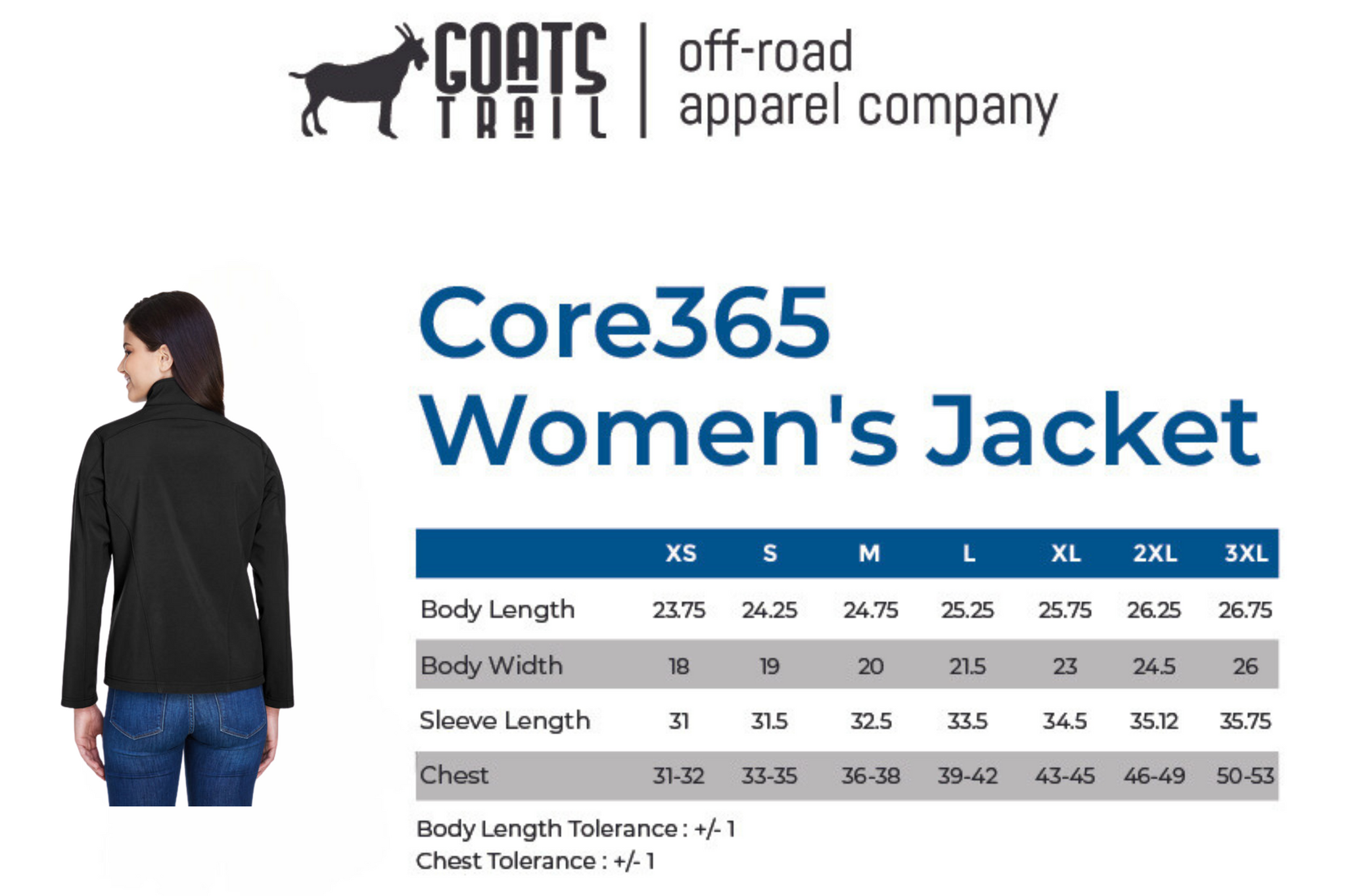 Women's Soft Shell Jacket-Goats Trail Offroad Apparel Company