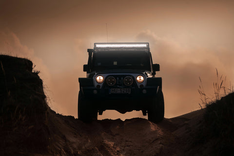 Light Bars used on 4x4 Vehicles-Blog Post Goats Trail Off Road Apparel Company