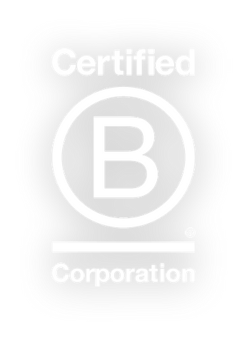 b corp white logo transparent