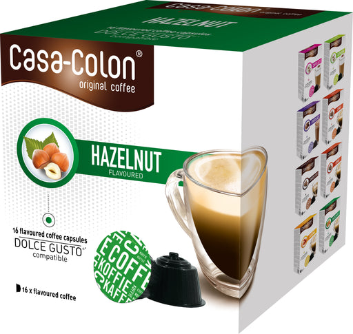 CASA COLON - CAPSULES DE CAFÉ COMPATIBLES DOLCE GUSTO®* - CARAMEL - 16 —  Flaronis