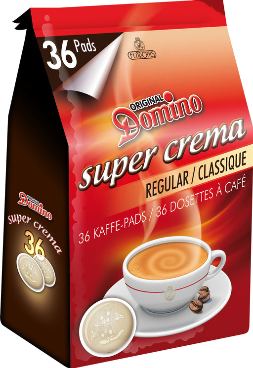 Dosettes Senseo® compatibles Domino Cappuccino Crema - 12 paquets - 216  dosettes
