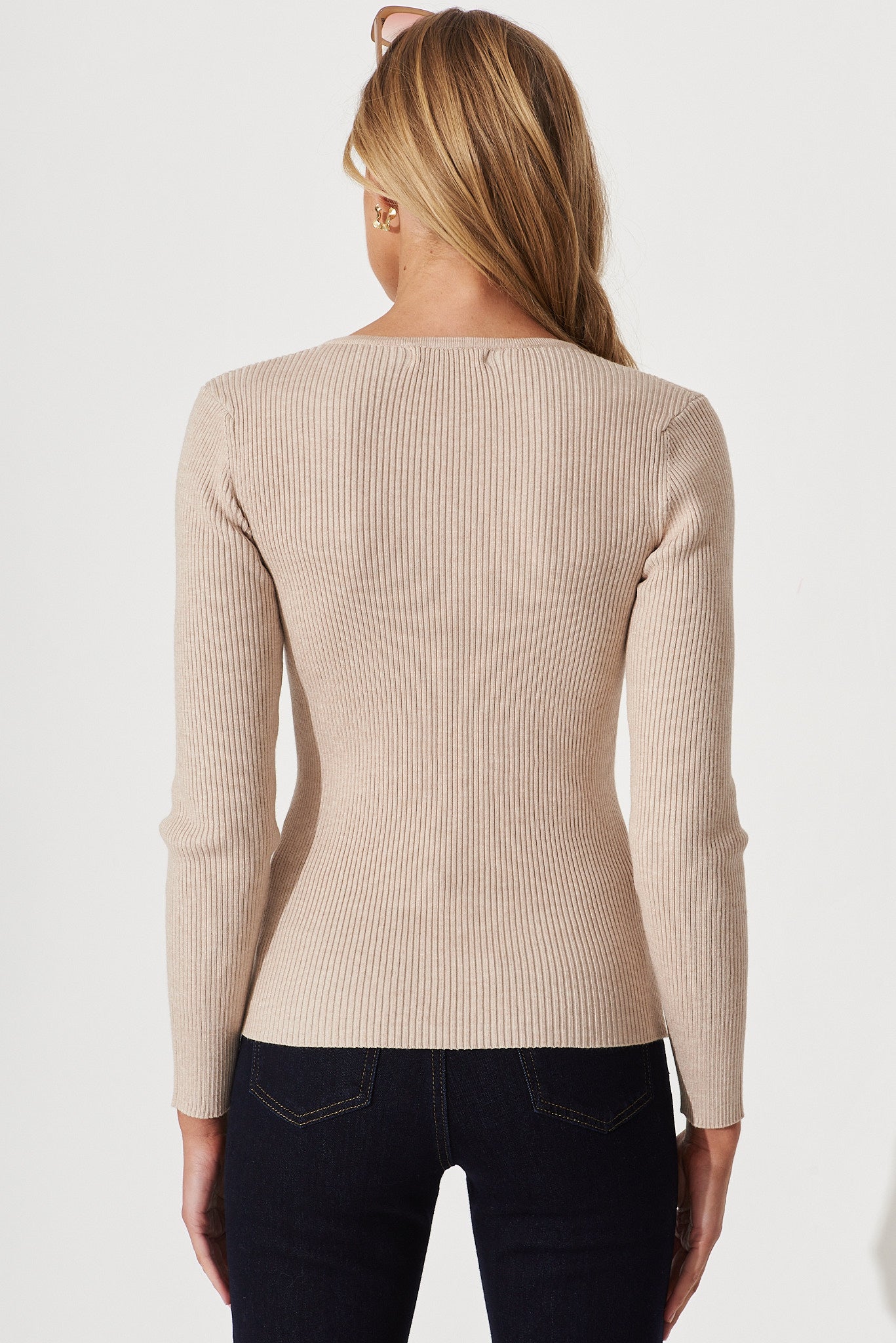 Dover Heights Knit In Beige