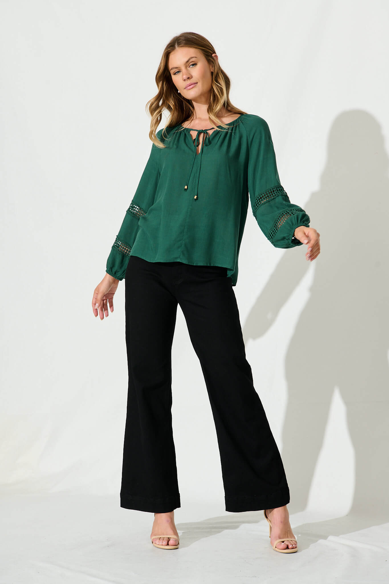 Dawson Top In Emerald