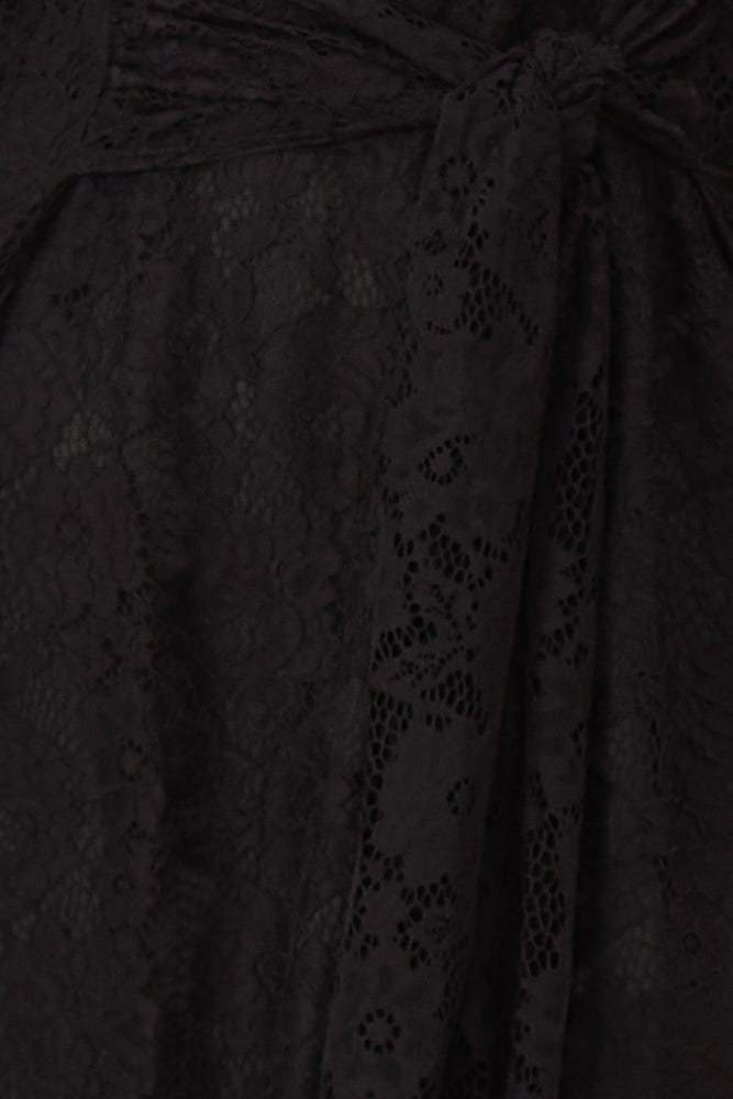 Eveleigh Lace Dress In Black