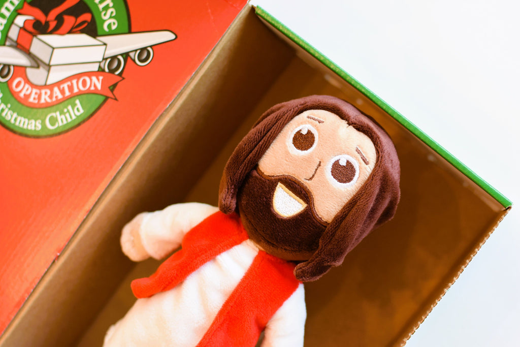 Shoebox Jesus Doll perfect gift idea for Operation Christmas Child