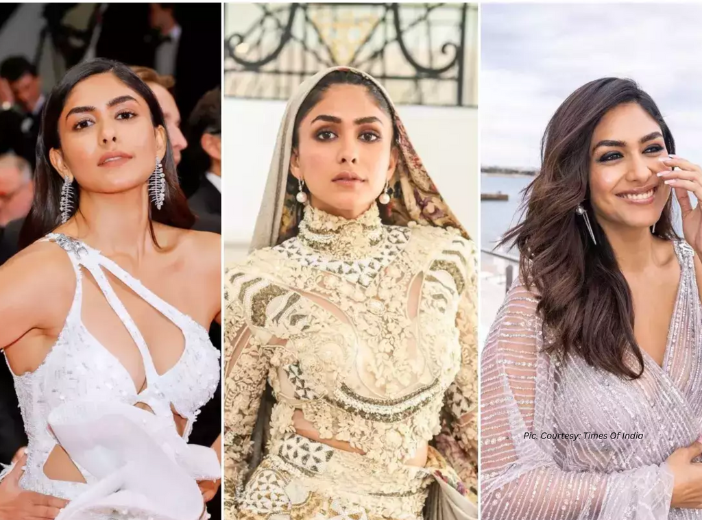 Mrunal Thakur Slays her look in cannes 2023