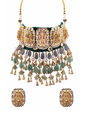 Exquisite Multi-Color Festival Necklace Set